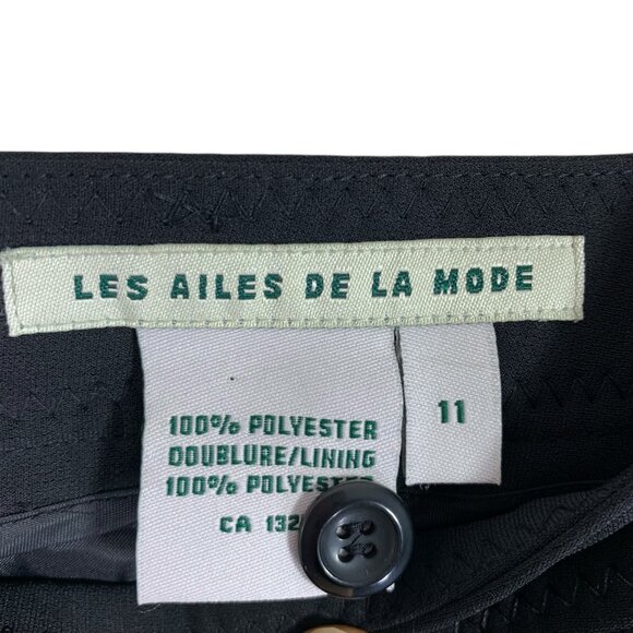 black essential pencil skirt size 11 - Picture 2 of 14